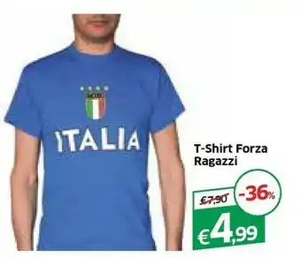 Galassia T-shirt Forza Ragazzi offerta