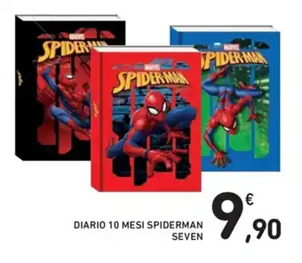 Conad Seven Diario 10 Mesi Spiderman offerta