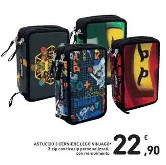 Conad Lego Ninjago Astuccio 3 Cerniere offerta
