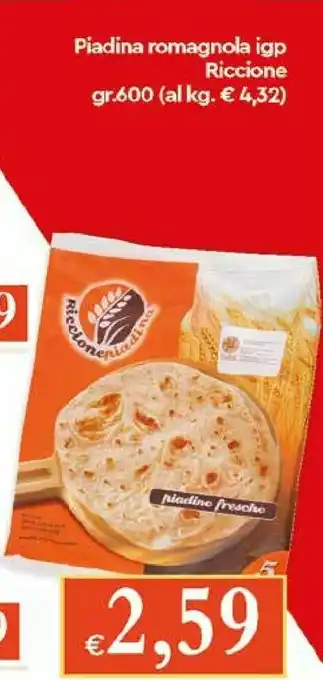 Galassia Piadina romagnola Pasqua 2021 offerta