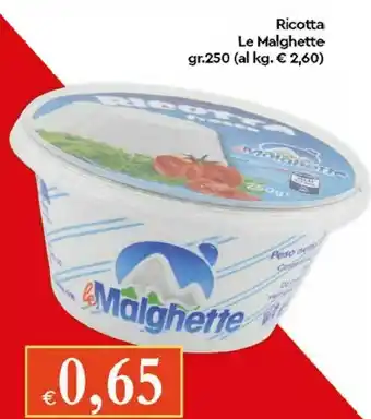 Galassia Ricotta offerta