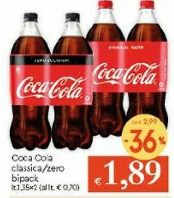 Galassia Coca Cola Coca cola zero offerta
