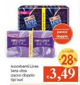 Galassia Lines Assorbenti lines offerta