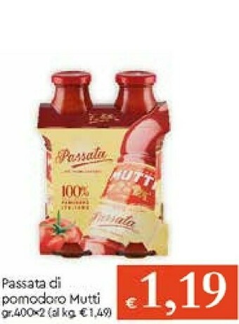 Galassia Mutti Passata di pomodoro offerta