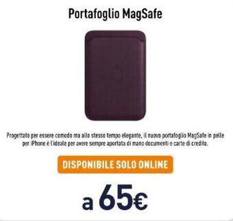 Unieuro Portafoglio MagSafe offerta