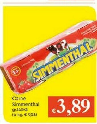 Galassia Simmenthal Carne in scatola offerta