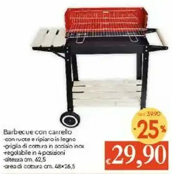 Galassia Barbecue a carbonella offerta