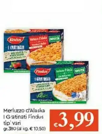 Galassia Findus Filetti di merluzzo offerta