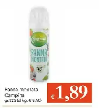 Galassia Campina Panna offerta