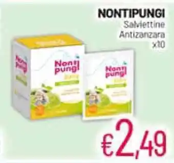 Franzy's Nontipungi Salviettine Antizanzara x10 offerta