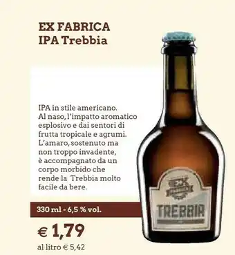 Galassia Ex Fabbrica Ipa Trebbia offerta