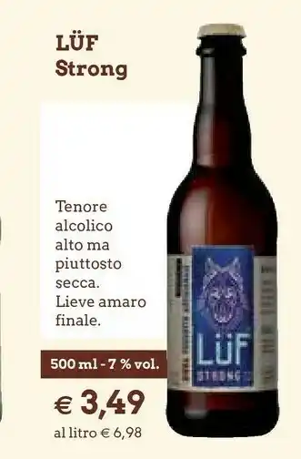 Galassia LUF Strong offerta