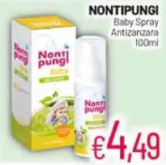 Franzy's Nontipungi Baby Spray Antizanzara 100ml offerta