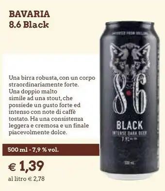 Galassia Bavaria 8.6 Black offerta