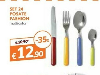 Galassia Set 24 Posate Fashion offerta