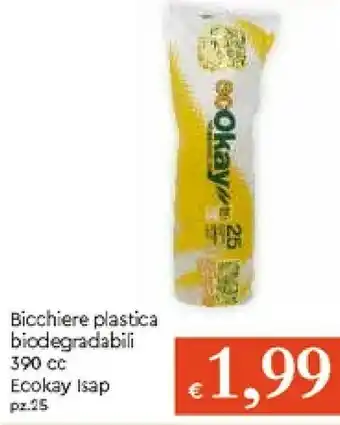Galassia Bicchieri di plastica offerta