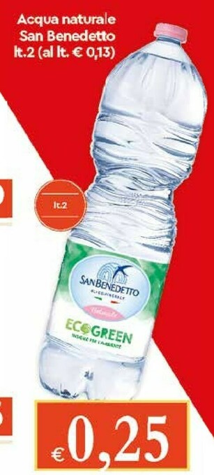Galassia San Benedetto Acqua offerta