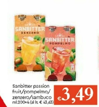 Galassia Sanbitter Bitter offerta