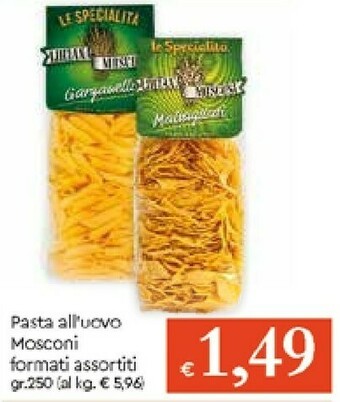 Galassia Mosconi Pasta all'uovo offerta
