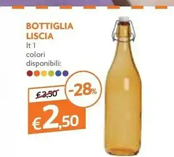 Galassia Bottiglia Liscia offerta
