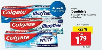 Lidl Colgate Dentifricio offerta
