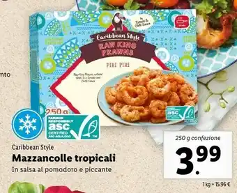 Lidl Caribbean Style Mazzacolle Tropicali offerta
