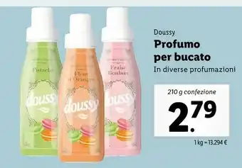 Lidl Doussy Profumo Per Bucato offerta