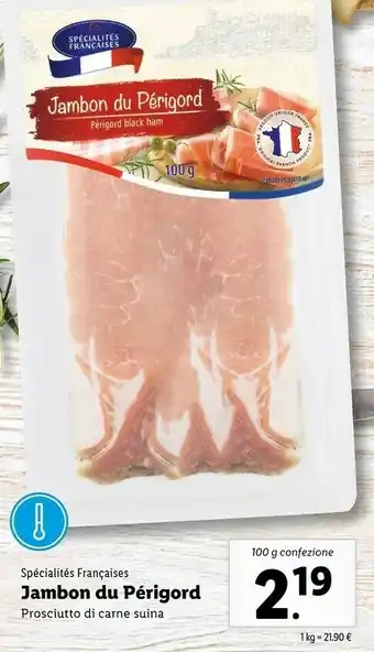 Specialites Francaises Jambon Du Perigord