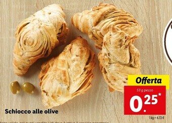 Lidl Schiocco Alle Olive offerta