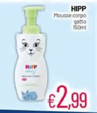Franzy's Hipp Mousse corpo gatto 150ml offerta