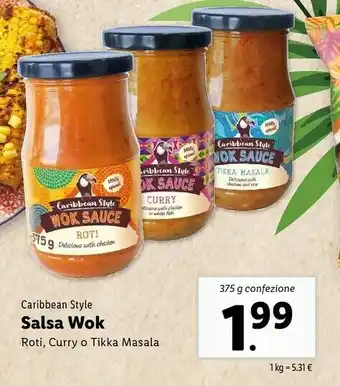 Caribbean Style Salca Wok 375 G