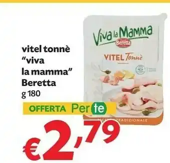 Pam Beretta Vitel Tonnè 180 G(ml) offerta