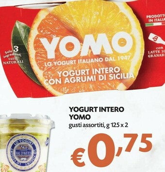 Pam Yomo 100% Naturale Da Bere Agrumi Di Sicilia 250 G(ml) offerta