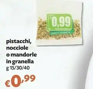 Pam Pistacchi In Granella offerta