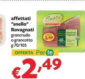 Pam Rovagnati Affettati Snello offerta