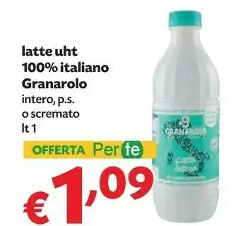 Pam Granaloro Latte Uht 100% Italiano offerta