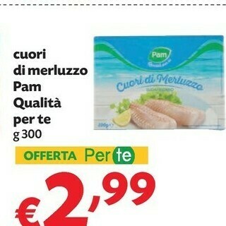 Pam Cuori Di Merluzzo offerta
