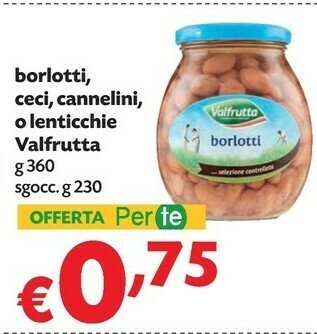 Pam Valfrutta Ceci offerta