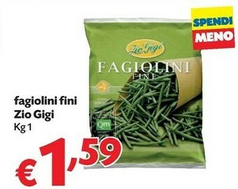 Pam Fini Modena Zio Gigi Fagiolini Fini offerta