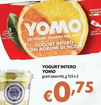 Pam Yomo 100% Naturale Da Bere Agrumi Di Sicilia 250 G(ml) offerta