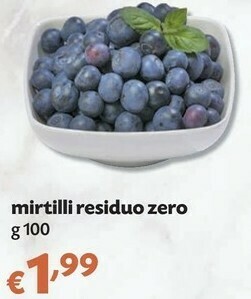 Pam Mirtilli Residuo Zero offerta