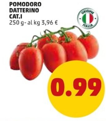 PENNY Pomodoro Datterino Cat.I 250 g offerta