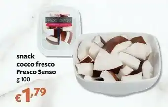 Pam Fresco senso Snack Cocco Fresco offerta