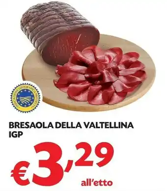 Pam Valtellina Bresaola IGP offerta