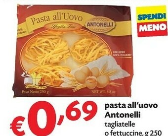 Pam Pasta all'uovo offerta