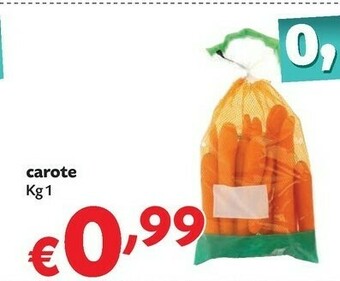 Pam Carote offerta