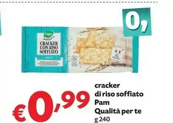 Pam Pam Cracker Di Riso Soffiato offerta
