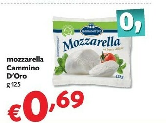 Pam Cammino d'oro Mozzarella 125 G(ml) offerta