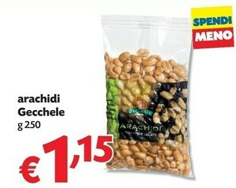 Pam Gecchele Arachidi offerta