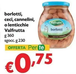Pam Ceci Legumi offerta